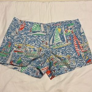 RARE Lilly Pulitzer Liza Short - Size 2 - Back Zip
